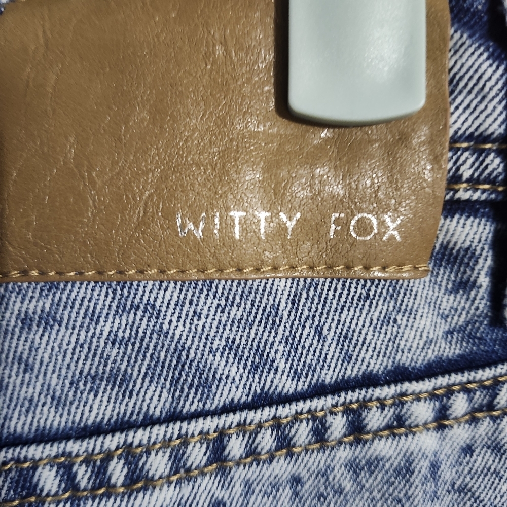Witty Fox 90s Baggy Dad Jorts Sz 11 - Picture 8 of 9